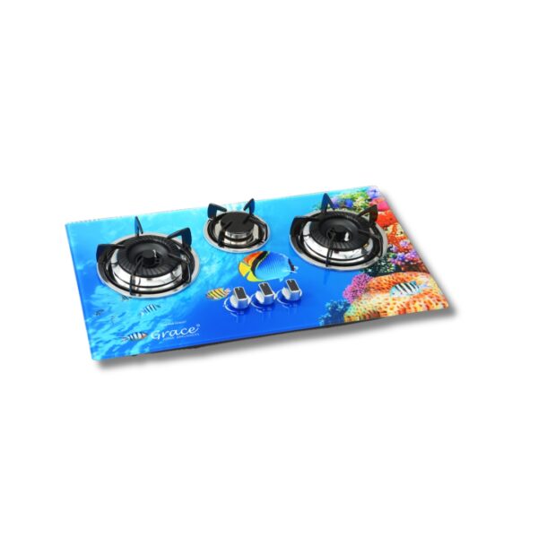 Built-in Glass Hob (3 Burner)(GH-3004)