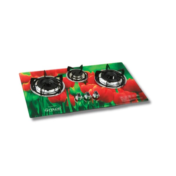 Built-in Glass Hob (3 Burner)(GH-3007)