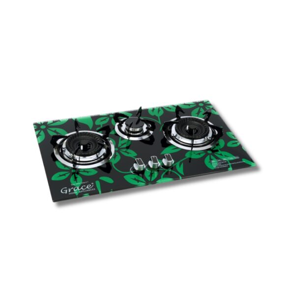 Built-in Glass Hob (3 Burner)(GH-3008)