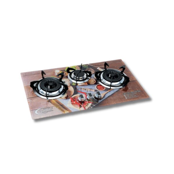 Built-in Glass Hob (3 Burner)(GH-3009)