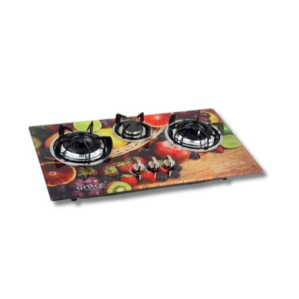 Built-in Glass Hob (3 Burner)(GH-3010)