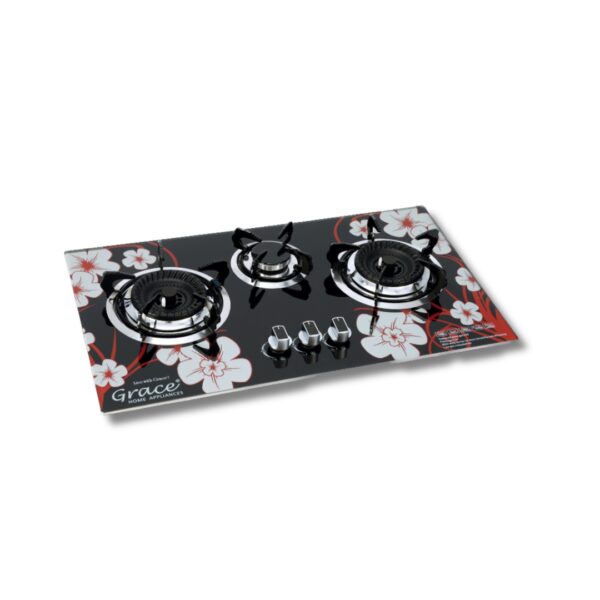 Built-in Glass Hob (3 Burner)(GH-3011)