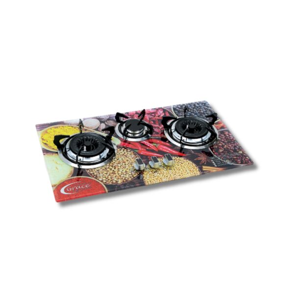 Built-in Glass Hob (3 Burner)(GH-3003)