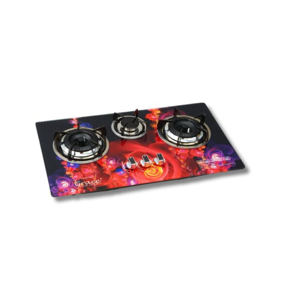Built-in Glass Hob (3 Burner)(GH-3013)