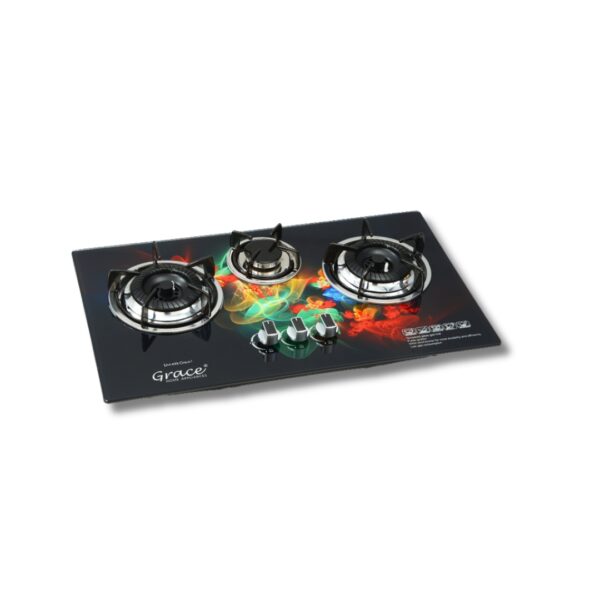 Built-in Glass Hob (3 Burner)(GH-3014)