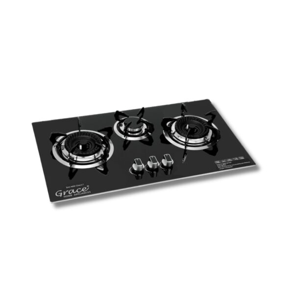 Built-in Glass Hob (3 Burner)(GH-3017)