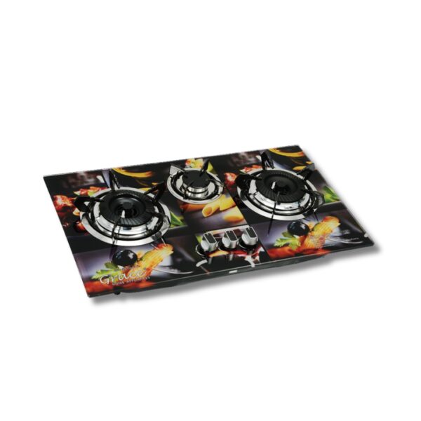Built-in Glass Hob (3 Burner)(GH-3019)
