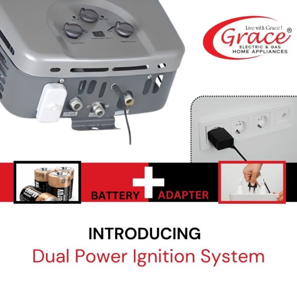 Instant Gas Water Heater (10 Litres)(GWH-10L) - Image 2