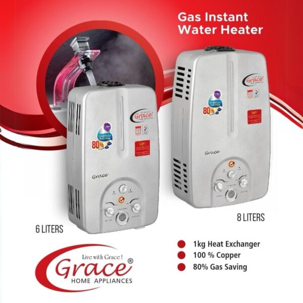 Instant Gas Water Heater (6 Litres)(GWH-6L) - Image 4