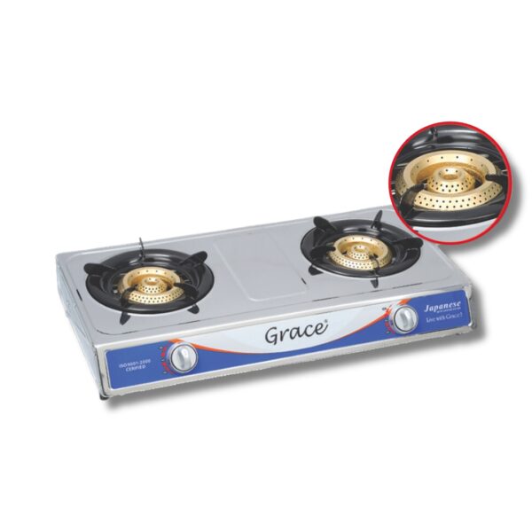 Steel Table Top Cooker (2 Burner)(G-16)