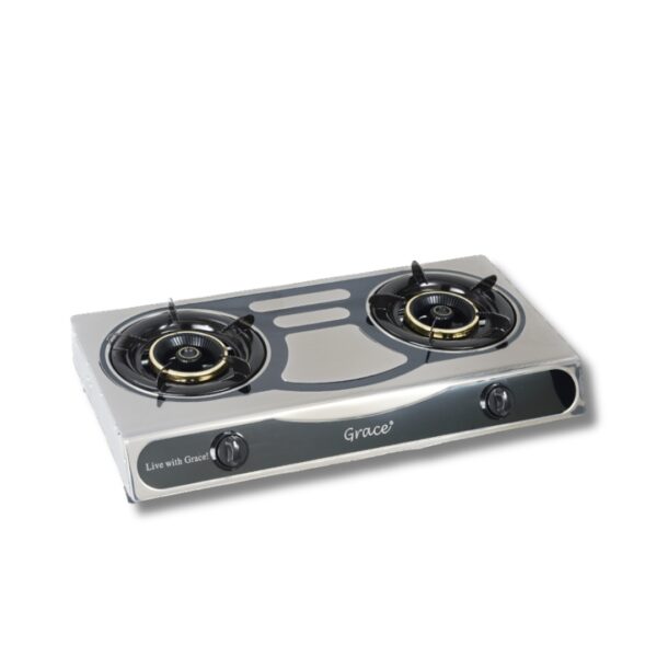 Steel Table Top Cooker (2 Burner)(G-23)(B-21)