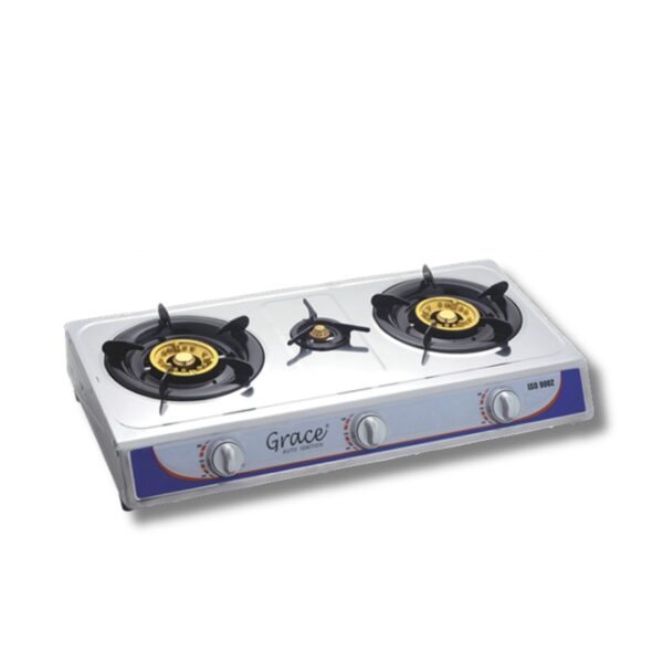 Steel Table Top Cooker (3 Burner)(G-6)