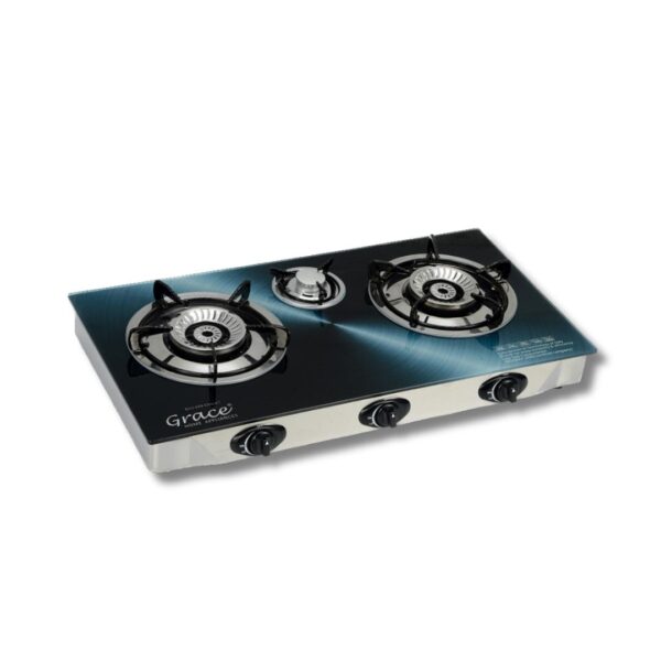 Glass Table Top Cooker (3 Burner)(G7-D2)