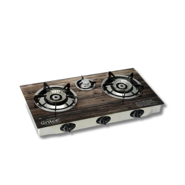 Glass Table Top Cooker (3 Burner)(G7-D7)