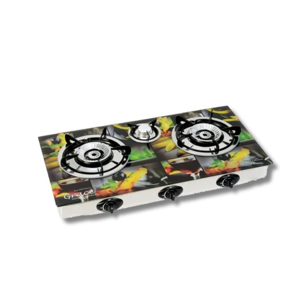 Glass Table Top Cooker (3 Burner)(G7-D9)