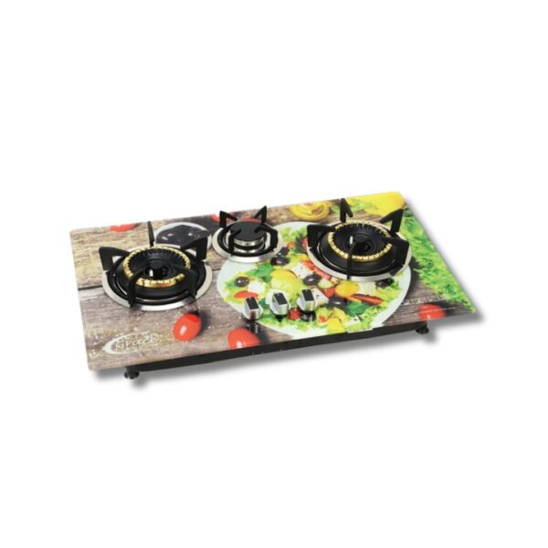 Built-in Glass Hob (3 Burner)(GH-3021)