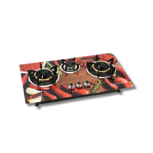 Built-in Glass Hob (3 Burner)(GH-3025)