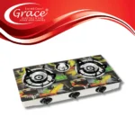 G7-D9 Glass Table Top Cooker (3 Burner)