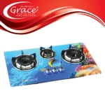 GH-3004 Built-in Glass Hob (3 Burner)