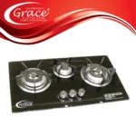 GH-3007 Built-in Glass Hob (3 Burner)