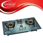 GH-3012 Built-in Glass Hob (3 Burner)