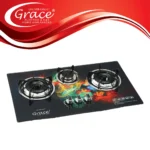 GH-3014 Built-in Glass Hob (3 Burner)