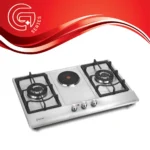 TB-ESB-760-G+ Hybrid 3-Burner Gas & Electric Hob